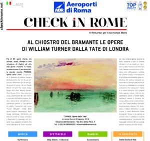 Magazine Check in Rome